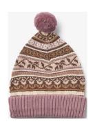 Wheat Knit Beanie Anna Rosa