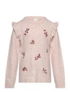 Minymo Pullover Ls Knit Rosa