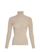 MSCH Copenhagen Mschrigmor Avalina Rib R Pullover Beige