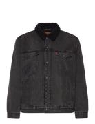 LEVI´S Men Type 3 Sherpa Trucker Mothersh Svart