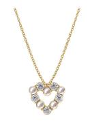 Edblad Affinity Pearl Heart Necklace Guld