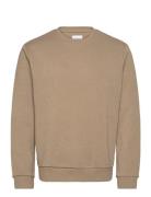 Jack & J S Jjebradley Sweat Crew Noos Beige