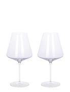 Aida Ultima Mouthblown Crystal Glass Bourgogne 840 Ml. 2 Pcs. Giftbox ...