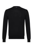 Mango 100% Wool Medium-Knit Sweater Svart