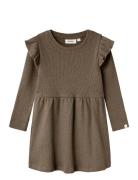 Lil'Atelier Nmfsophia Soj Ls Dress Lil Brun