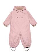 MINI A TURE Matwisti Fleece Lined Snowsuit. Grs Rosa