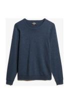 Superdry Merino Crew Jumper Marinblå