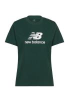 New Balance Sport Essentials Jersey Logo T-Shirt Grön