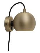 Frandsen Lighting Ball Magnet Wall Lamp Guld