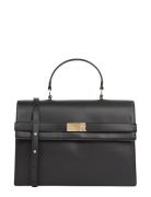 Tommy Hilfiger Th Heritage Flap Satchel Svart