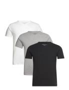 Tommy Hilfiger Stretch Vn Tee Ss 3Pack Svart