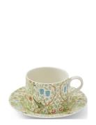 Morris & Co William & Morris Teacup & Saucer Multi/patterned