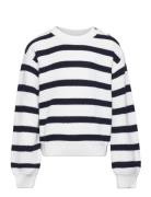 Mango Knit Striped Sweater Vit