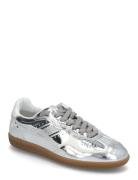 ALOHAS Tb.490 Rife Shimmer Silver Cream Leather Sneakers Silver