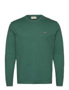 GANT Reg Shield Ls T-Shirt Grön