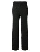 Selected Femme Slfjosie Hw Knit Pant Svart