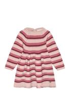 Minymo Dress Ls Y/D Knit Rosa