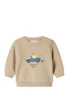 Name It Nbmvonne Ls Sweat Box Bru Beige