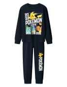 Name It Nkmdamien Pokemon Ls Nightset Noos Sky Marinblå