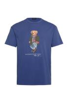 Polo Ralph Lauren Classic Fit Polo Bear Jersey T-Shirt Blå