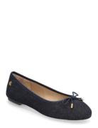 Lauren Ralph Lauren Jayna Denim Flat Marinblå