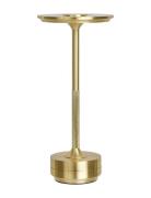 House Nordic Fina - Table Lamp, Brass, Rechargeable, 13 X 13 X 28,5 Cm...