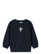 Name It Nmfvalona Ls Long Rlx Sweat Bru Marinblå