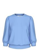 Selected Femme Slftenny 3/4 Sweat Top Noos Blå