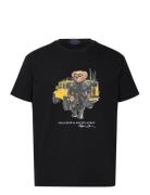 Polo Ralph Lauren Classic Fit Polo Bear Jersey T-Shirt Svart