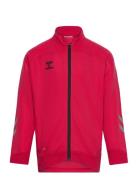 Hummel Hmllead Poly Zip Jacket Kids Röd