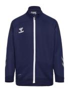 Hummel Hmllead Poly Zip Jacket Kids Marinblå