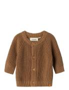 Lil'Atelier Nbnemlen Ls Knit Card Lil Noos Brun