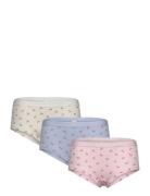 Lindex Panty Hipster 3P Cherries Rosa