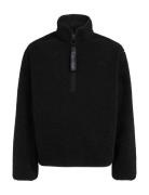 Calvin Klein Jeans Half Zip Sherpa Svart