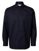 Selected Homme Slhreg-Ethan Shirt Ls Spread Noos Svart