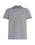 Tommy Hilfiger Oxford Two T Reg Polo Grå