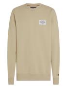 Tommy Hilfiger Monotype Label Sweatshirt Beige