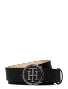 Tommy Hilfiger Th Round Buckle Belt 3.0 Svart