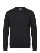 Lindbergh 100% Recycle Knit Round Neck Svart