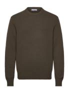 Mango Natural Fibre Coaster Sweater Khaki Green