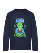 LEGO Kidswear Lwtaffy 106 - T-Shirt L/S Marinblå