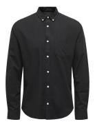 ONLY & SONS Onsalvaro Ls Oxford Shirt Svart