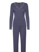 Hunkemöller Pajama Set Blå