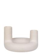 House Nordic Candleholder Beige