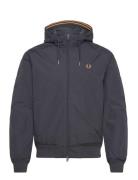 Fred Perry The Hooded Brentham Jkt Marinblå