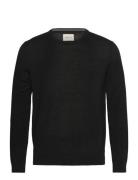 GANT Extrafine Merino Wool C-Neck Svart