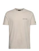 Lyle & Scott Embroidered T-Shirt Beige