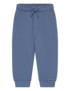 Mango Cotton Jogger-Style Trousers Blå