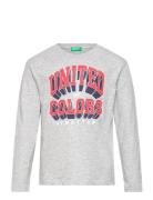 United Colors Of Benetton T-Shirt L/S Grå