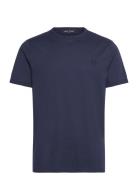 Fred Perry Ringer T-Shirt Marinblå